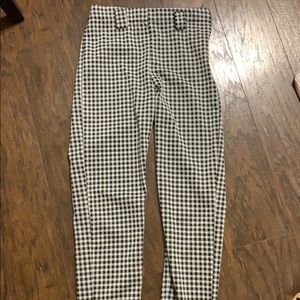 checkered pants